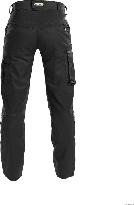 Immagine prodotto Dassy Pantaloni con cintura in vita Helix neri, taglia 50 (50)