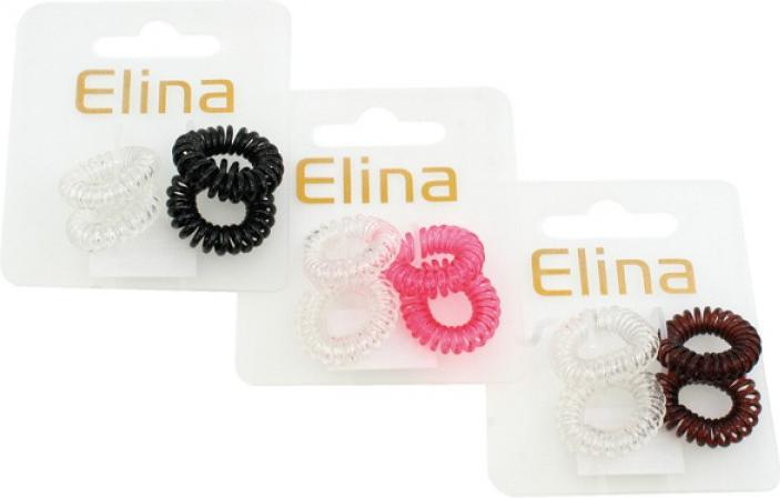 Actual product image Elina Hair jewellery spiral plait rings, 4 pieces, assorted (Emblazonments)