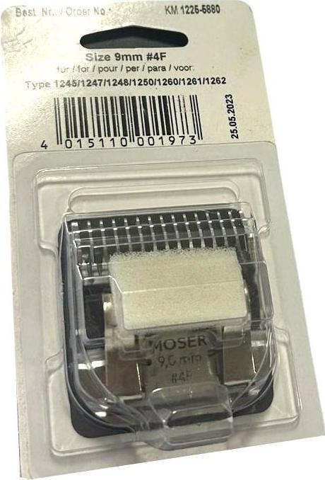 Produktbild Moser Schermaschine Ersatzscherkopf 9 mm für max45 (Type 1245) (Katze, Hund)
