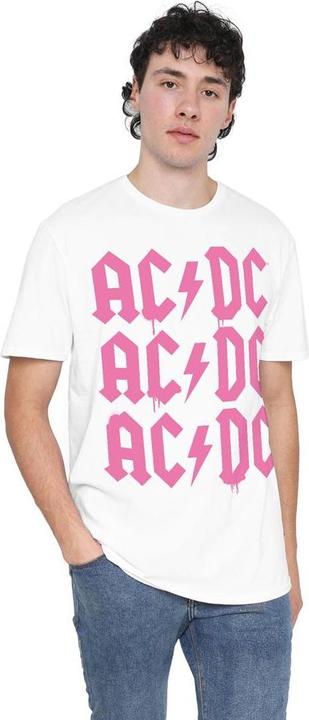 Actual product image AC/DC Mens Repeat Logo T-Shirt (M)