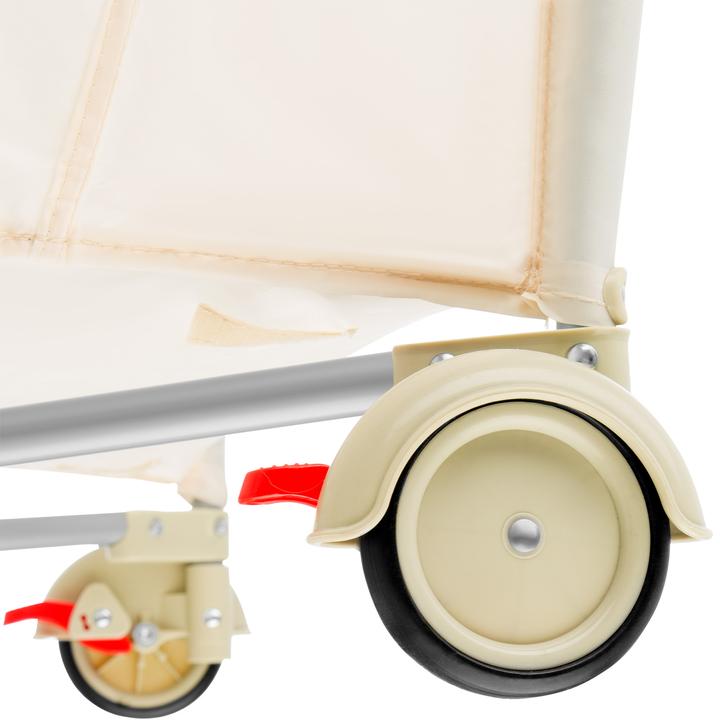Actual product image tectake Travel cot dog with changing mat and carrying bag