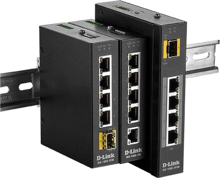 Image du produit D-Link DIS-100G-5PSW 5 ports non administrables (5 Ports)