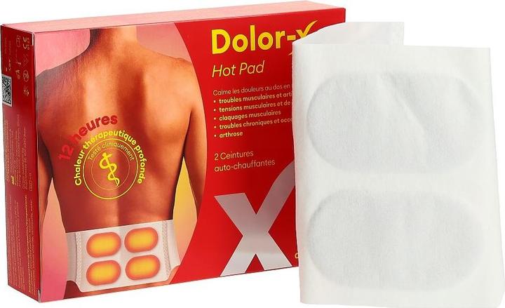 Image du produit Dolor-X Enveloppes chauffantes HOT Pad (2 x, 1500 ml, 272 g)