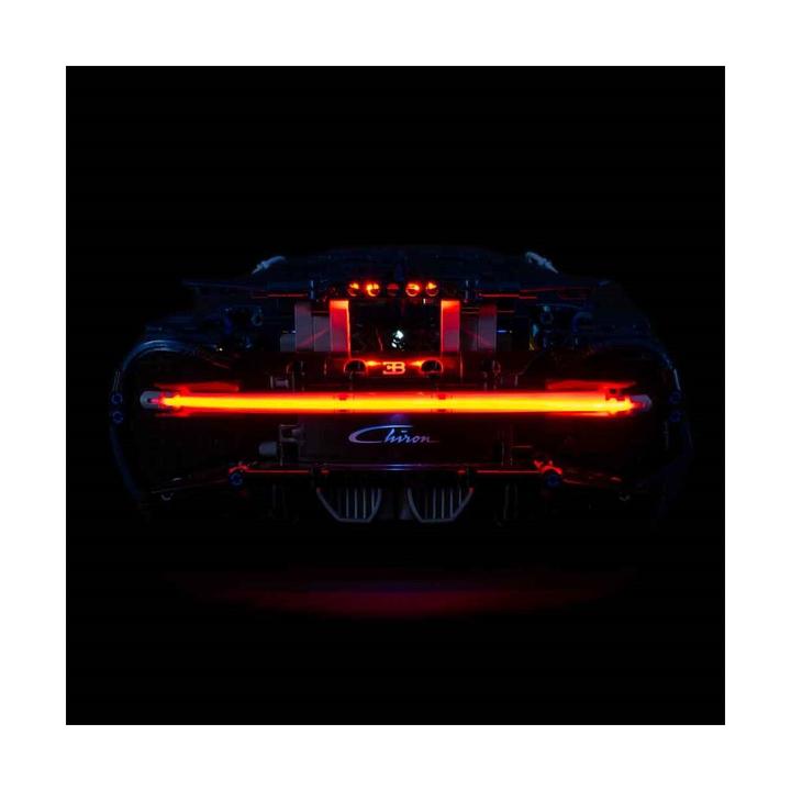 Actual product image Light my bricks LEGO® Bugatti Chiron 2.0 #42083 Light Kit