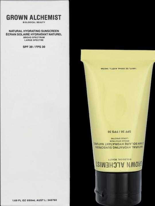 Image du produit Grown Alchemist Natural Hydrating Sunscreen Protection solaire naturelle SPF 30 (Crème solaire visage, SPF 30, 50 ml)