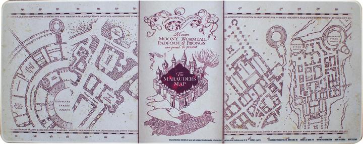 Produktbild Paladone Products Harry Potter Tapis De Souris Geant Marauders Map (XL)