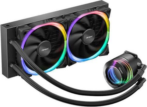 Produktbild Antec VORTEX 240 ARGB Processor All-in-one liquid cooler Black