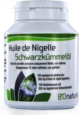 Image du produit B'Onaturis huile de nigelle caps (180 pièce(s), Capsules, 170 g)
