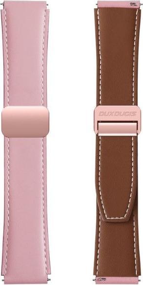 Immagine prodotto Dux Ducis Cinturino in vera pelle della serie YA (20 mm, Vera pelle, Larghezza dello spigot 20 mm, Galaxy Watch6, Galaxy Watch3 (41mm), Ingranaggio S2 Classic)