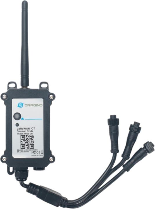 Actual product image Dragino WQS-LB LoRaWAN Water Quality Transmitter Node 868Mhz