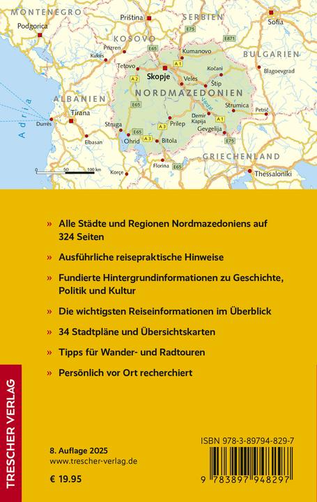 Produktbild Reiseführer Nordmazedonien (Deutsch, Markus Bingel, 2025)