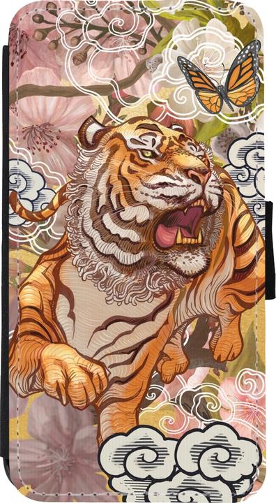 Image du produit PhoneLook Coque Wallet noir Spring 23 japanese tiger (Apple iPhone XS Max)