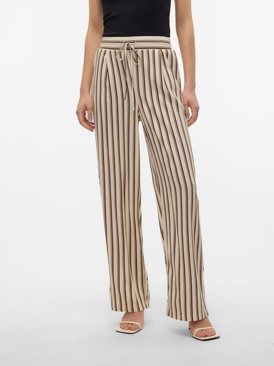 Actual product image Vero Moda VMJESMILO Mid-rise waist trousers Wide leg trousers (S)