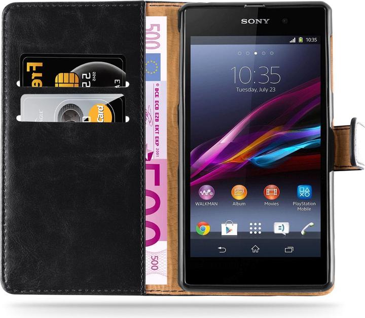 Produktbild Cadorabo Luxury Book Hülle (Sony Xperia Z)