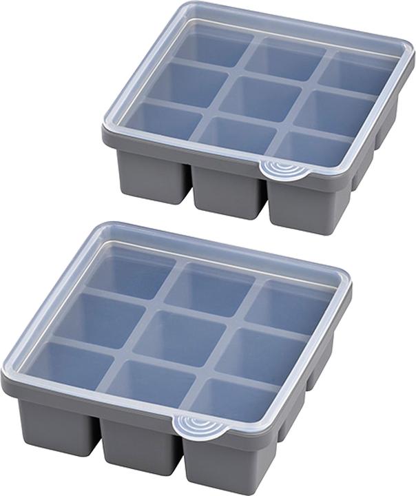 APS Ice cube mould, set of 2, 9 ice cubes each