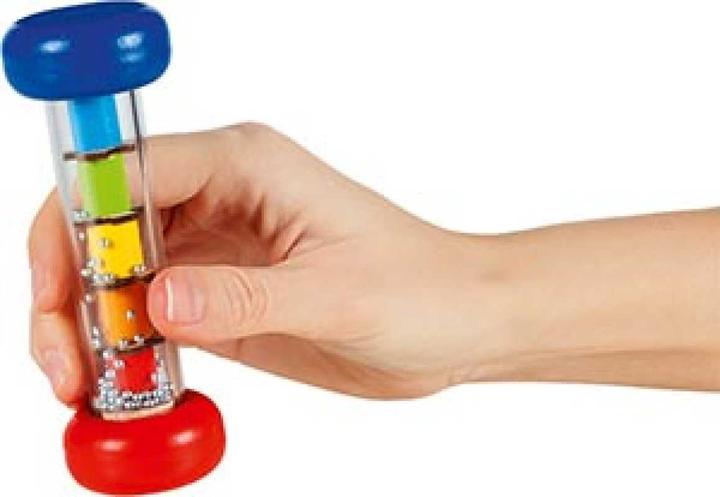 Actual product image Goki Mini rain stick round (Italian, English, German, French)
