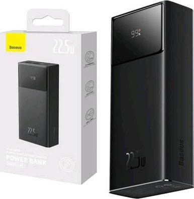 Image du produit Baseus Banque d'alimentation Star-Lord 30000mAh, USB, USB-C, 22.5W (black) (20000 mAh, 22.50 W, 22.50 Wh)