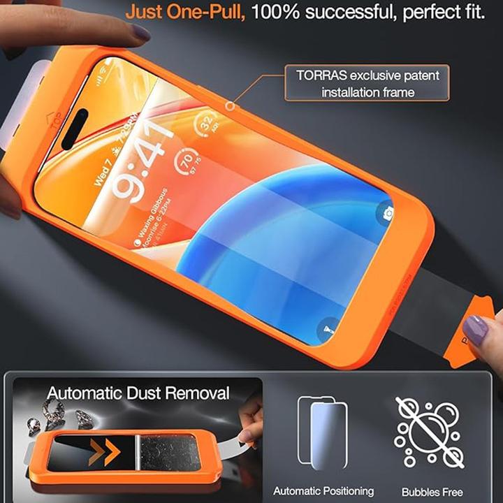Productafbeelding Torras Installeer meester (1 Stuk, Apple iPhone 14 Pro, Apple iPhone 15)