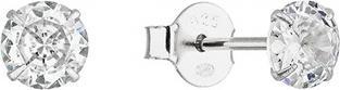 Actual product image Evolution Group Sparkling silver stud earrings 11405.1