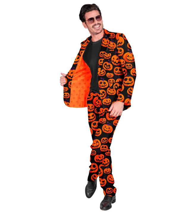 Immagine prodotto Widmann Abito da zucca di Halloween con giacca e pantaloni (M)