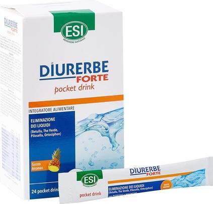 Produktbild ESI Diurerbe Forte 24 Pocket Drink Taste Pineapple (Körperpuder)