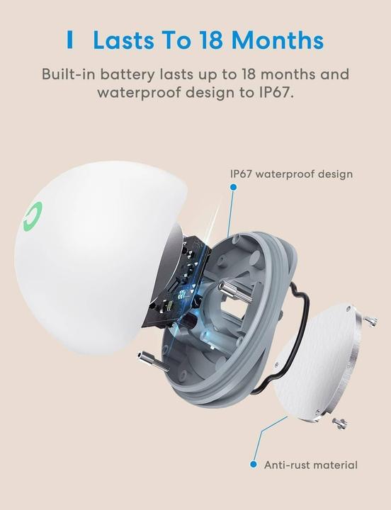 Produktbild Meross Smart Water Leak Sensor MS400