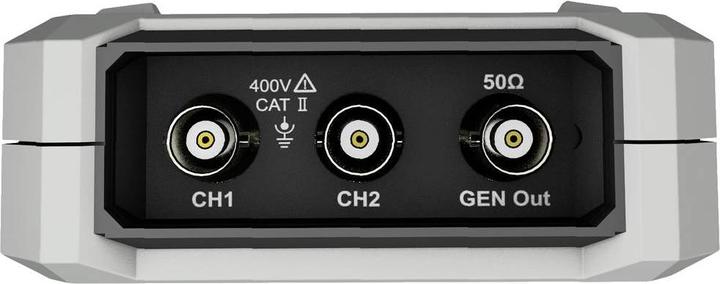 Produktbild Voltcraft DSO-2202H + AFG Hand-Oszilloskop 200MHz 2-Kanal 1 GSa/s 8 kpts 8 Bit Handgerät 1St. (CAT II 400V)