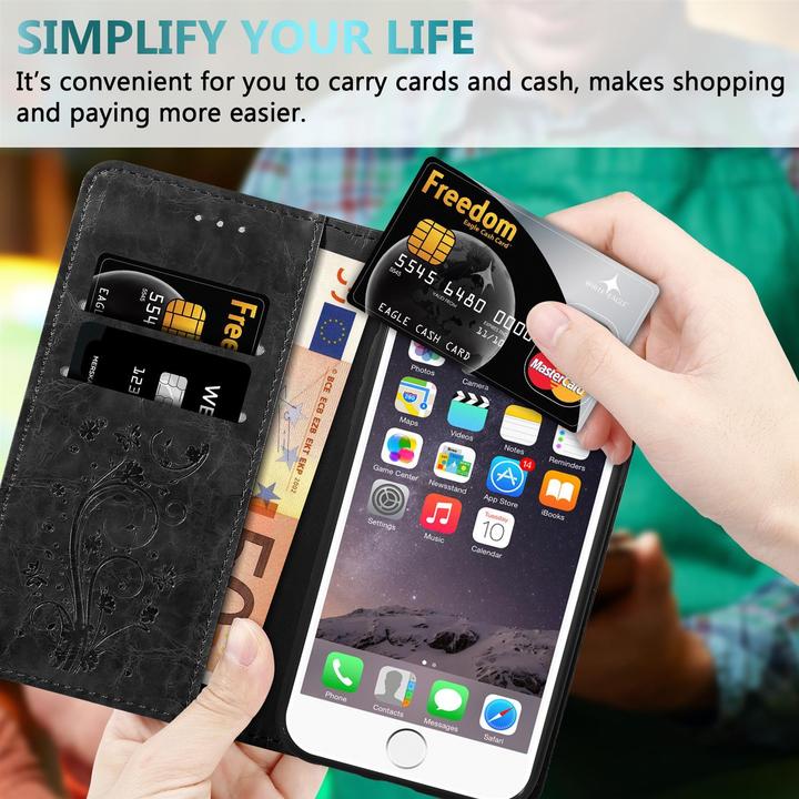 Actual product image Cadorabo Book cover with ornaments (Apple iPhone 6 Plus)