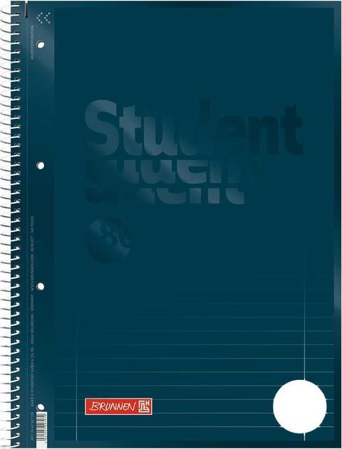 Produktbild Collegeblock Premium Student Colour Code | A4, Lineatur 27, 80 Blatt, denim (A4, Liniert, Kein Einband)