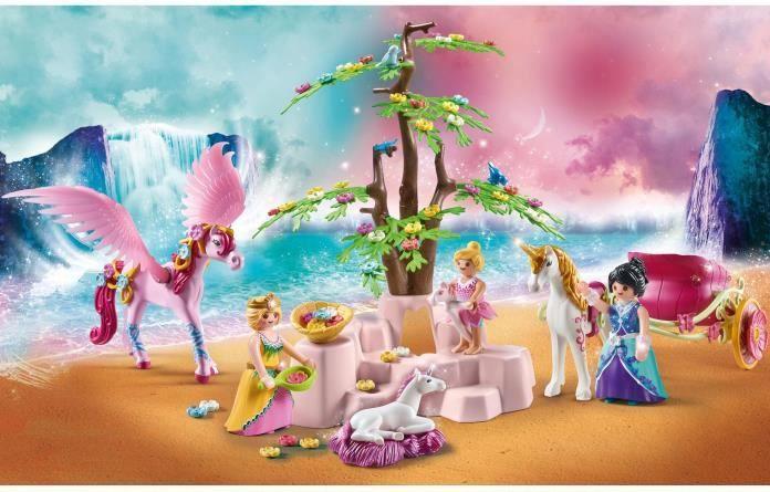 Produktbild Playmobil Einhornkutsche mit Pegasus (71002, Playmobil Magic)