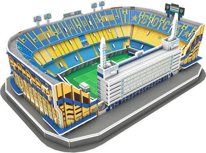 Produktbild Nanostad Boca Juniors La Bombonera Stadion 3D Puzzle (74 Teile)