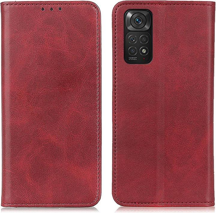 Actual product image Cover-Discount Xiaomi Redmi Note 11 - Stand Flip Case Cover wine red (Xiaomi Redmi Note 11)