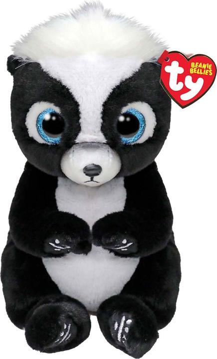 Actual product image Ty Beanie Babies Bellies Rukus Skunk 15cm (15 cm)