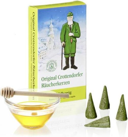 Actual product image Crottendorfer 1004 - Incense cones forest honey M, 24 pieces