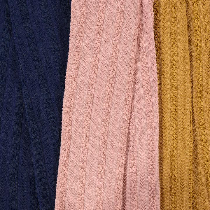 Actual product image La Redoute Collections 3er-Pack unifarbene Strumpfhosen mit Zopfmuster