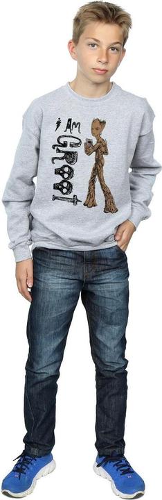 Image du produit - Sweat AVENGERS INFINITY WAR AM TEENAGE GROOT - Garçon (140, 146)