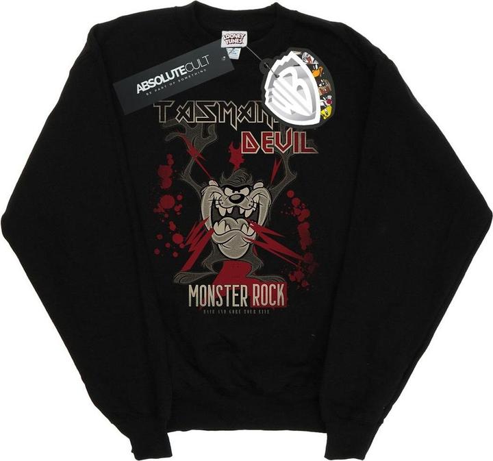 Produktbild Looney Tunes Tasmanian Devil Monster Rock Sweatshirt (M)