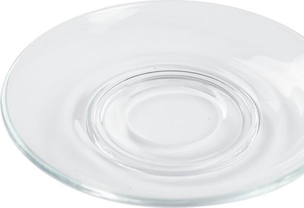 Productafbeelding Axentia Theeglas met schotel, 6 stuks (210 ml, 6 x)