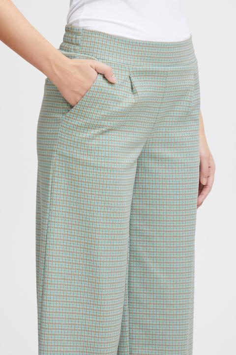 Actual product image Ichi IHKATE CAMELEON CROPPED WIDE PA 20118223 (S)