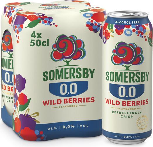 Produktbild Somersby Wild Berries (4 x 50 cl)