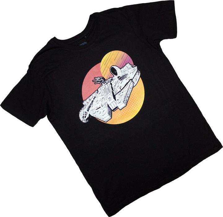 Immagine prodotto Star Wars Twin Suns Maglietta Millennium Falcon Adulto Unisex (S)