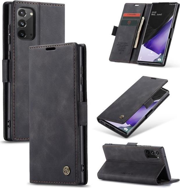 Actual product image Caseme Leather Flip Wallet Case Cover (Samsung Galaxy Note 20)