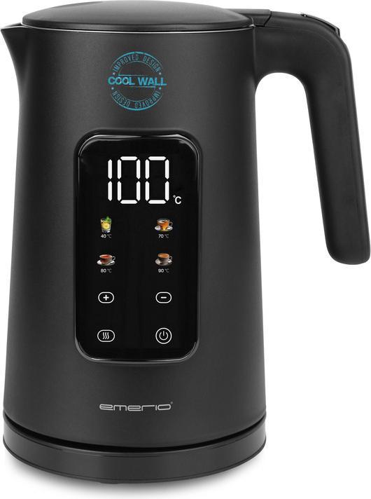 Produktbild Emerio Wasserkocher schnurlos Design, Digitales Displ. (1.70 l)