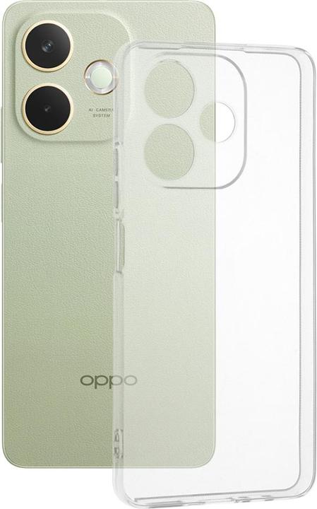 Actual product image Techsuit - Clear Silicone - Oppo A5 Pro 4G / A5 Pro 5G - Transparent (Oppo Reno 5 4G, Oppo Reno 5 Pro 5G)