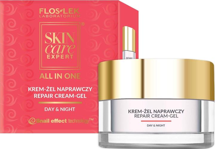 Actual product image Floslek Repair veido kremas Skin Care Expert All in One 50ml (50 ml, 24h cream)