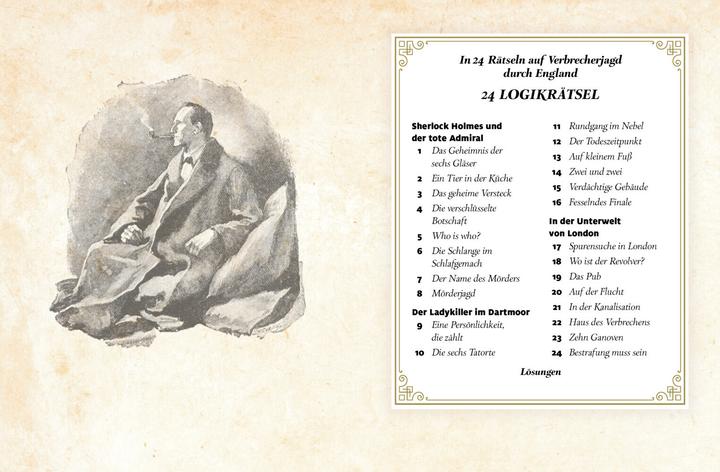 Produktbild Sherlock Holmes' Adventskalender der Logikrätsel