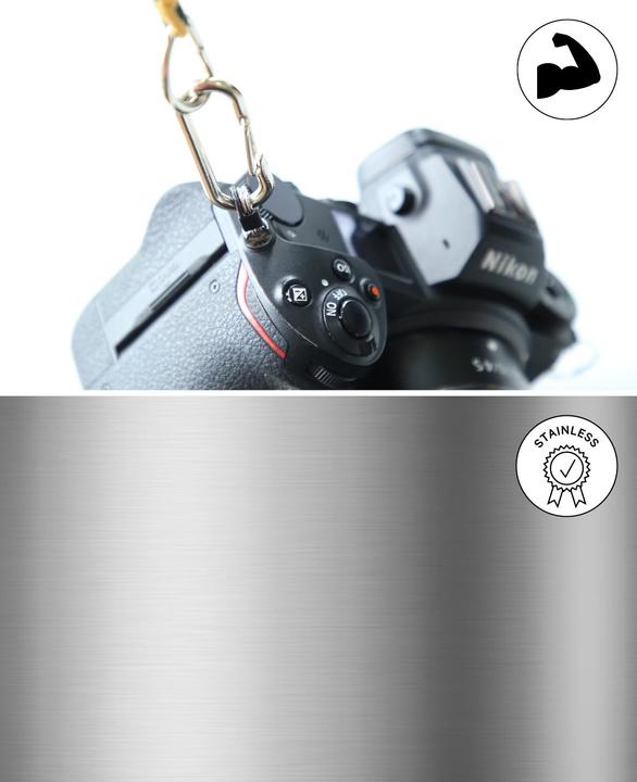 Produktbild Lalana Anhänger mit Karabiner 50 x 45 mm, 2 Stück