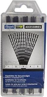 Actual product image Scheppach scroll saw blades
