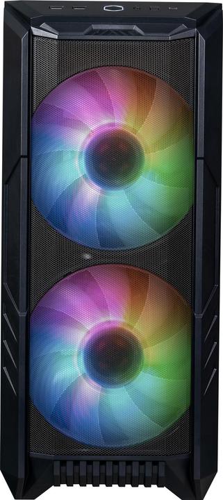 Immagine prodotto Cooler Master HAF 500, Midi Tower, ARGB, vetro temperato (ATX, mATX, Mini-ITX, E-ATX)