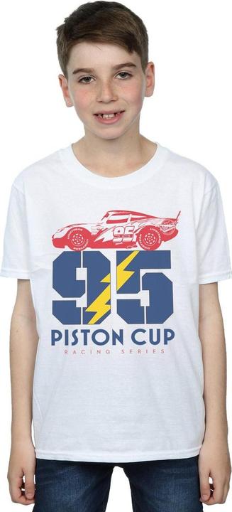 Actual product image Disney Boys Cars Piston Cup 95 T-Shirt (140, 146)